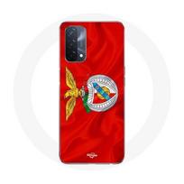 Coque Oppo A93 5G slb benfica fond rouge raudona