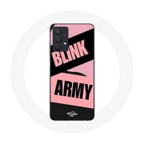 Coque pour Samsung Galaxy A32 5G BTS ARMY Et Blackpink Blink Rose Noir juoda