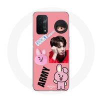 Coque pour Oppo A74 5G BTS Bangtan Garçon BT21 Cooky Jungkook ARMY