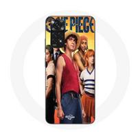 Case - Maniacase - Xiaomi Redmi Note 11 4G - Anime One Piece Luffy - Silicone - Soft juoda