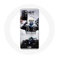Coque pour Xiaomi Redmi Note 11s 5G Formule 1 Valtteri Bottas pilote de course F1 Noir juoda