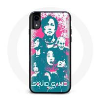 Coque Iphone XR Squid Game face poster