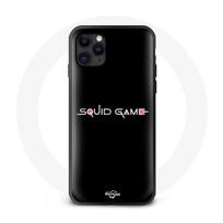 Case - Maniacase - iPhone 12 Mini - Black - Squid Game - Soft juoda