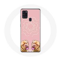 Case - Samsung - Galaxy A21S - Dogue de Bordeaux - Symmetrical - Flexible
