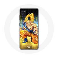 Coque Samsung Galaxy A21S Son goku dragon ball corps enervé