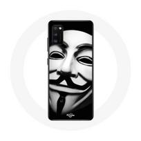 Coque Samsung Galaxy A41 nous sommes légion masque anonyme