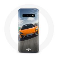 Coque pour Samsung Galaxy S10 Formule 1 McLaren Orange oranžinė