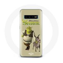 Coque pour Samsung Galaxy s10 plus Shrek et l'âne Film