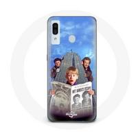 Coque pour samsung galaxy A30 Home Alone Maman j'ai encore raté l'avion
