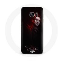 Coque pour Samsung Galaxy S6 Lucifer Série fond noir