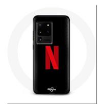Coque pour Samsung Galaxy S20 Ultra Netflix Logo rouge fond noir juoda