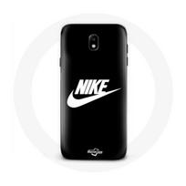 Case for Samsung Galaxy J5 2017 Nike Logo white background Black