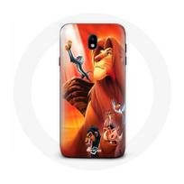 Coque pour Samsung Galaxy J5 2017 Le Roi Lion Simba et Mufasa