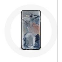 Coque pour Samsung Galaxy J7 2016 Fond de texture abstraite gris