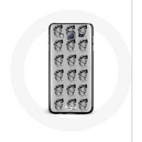 Coque pour Samsung Galaxy j5 Statue fond gris