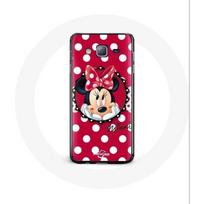 Coque pour Samsung Galaxy j5 Minnie Mouse Dessin animé Rouge