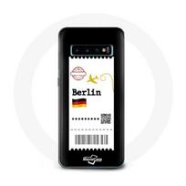 Coque pour Samsung Galaxy S10 Edge Billet d'avion Berlin