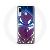 Coque pour Samsung Galaxy A20e Dragon Ball Goku Visage énervé