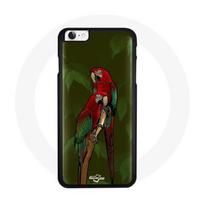 Coque pour Iphone 5/5S Pionus Perruche rouge