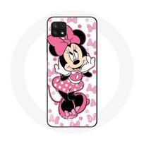 Coque pour Samsung Galaxy A22 5G Minnie Mouse Dessin animé mignon rose