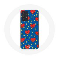 Coque pour Samsung Galaxy A13 5G BTS Bangtan Garçons BT21 TATA de V Fond Bleu