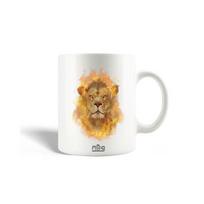Mug en Céramique Fonds d'écran Lion de feu