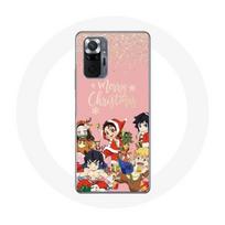 Coque pour Xiaomi Redmi Note 10 Pro Demon slayer merry christmas affiche Anime Manga