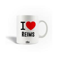 Mug en Céramique I Love Reims France