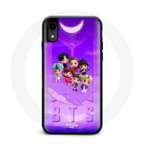 Coque pour Iphone X BTS TinyTAN Animation Affiche RM Jin Suga J-Hope Jimin Jungkook Et V Zero O’Clock
