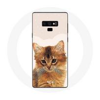 Coque pour Samsung Galaxy Note 9 Somali Race de chats