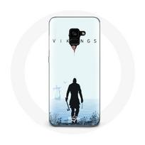 Coque pour Samsung Galaxy A8 Plus Vikings Série Saison 6 Ragnar Lothbrok La Bande Annonce 2022