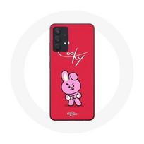 Coque pour Samsung Galaxy A13 5G BTS Bangtan Garçons BT21 Cooky Fond Rouge