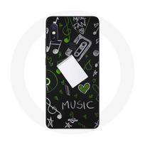 Coque pour Xiaomi Redmi Note 5 AI Dual Camera Music clé de sol