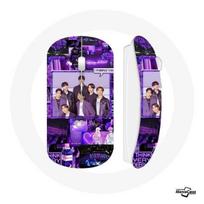 Belaidė Pelė - BTS - Purple You - Wifi USB Raktas - Suderinama su Mac ir PC - Daugiaspalvė