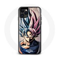 Coque Iphone 12 Dragon Ball Goku Blue - Maniacase mėlyna