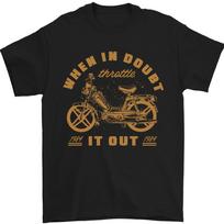 Doubt Moped Biker Motorcycle Scooter Unisex T-Shirt S