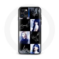 Case - Maniacase - Iphone 12 Pro Max - Black - Blackpink Signature - Soft juoda