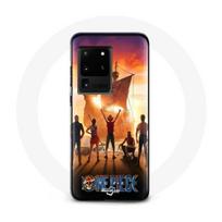 Case - Maniacase - Samsung Galaxy S20 Ultra - Soft - Black - One Piece Poster Art