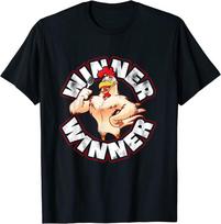 Winner Chicken Lucky Casino Gambling Blackjack Unisex T-Shirt S