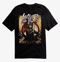 Slayer Skeleton Soldier Heavy Metal Band Unisex T-Shirt XXXXL black