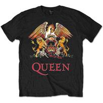 Queen Classic Crest Unisex T-Shirt S brown