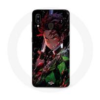 Case - Samsung - Galaxy A20 - Tanjiro Kamado - Manga - Soft