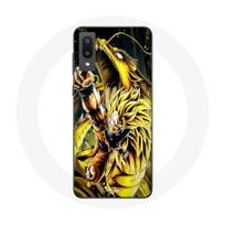 Coque Samsung Galaxy A02 Son Goku Super Saiyan SSJ3 Attaque point Dragon