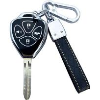 Raktų pakabuko dėklas, suderinamas su Toyota Camry RAV4 Corolla 4Runner Avalon Venza Yaris Accessories Shell juoda