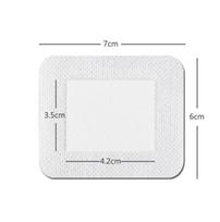 7 dydis / rinkinys Apsauga Apsauga Neperšlampama lipnūs lipnūs tvarsčiai Elastinis įvyniojimas Pirmoji pagalba Sportinė medicininė juosta lauke 6x7cm white