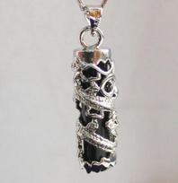 Wholesale/retail special Chinese style natural JADE Dragon Pendants Necklace