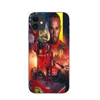 Coque Maniacase pour Iphone 11 Lewis Hamilton Scuderia Ferrari F1 officiel juoda