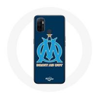 Coque Oppo A53 Olympique de Marseille Fond Bleu mėlyna