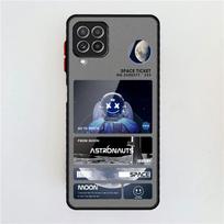 Cute Astronaut Planet Matte Case For Samsung Galaxy A52 A12 A51 A32 A21s A71 A32 5G A12 A22 A53 A70 A50 A30 Hard Phone Shell Samsung A73 5G