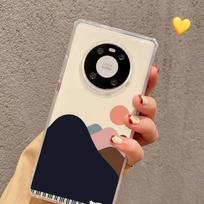 Cat Mount Fuji Japan Landscape Phone Case for Samsung S20 ULTRA S30 for Redmi 8 for Xiaomi Note10 for Huawei Y6 Y5 cover S20 ULTRA 5G beige
